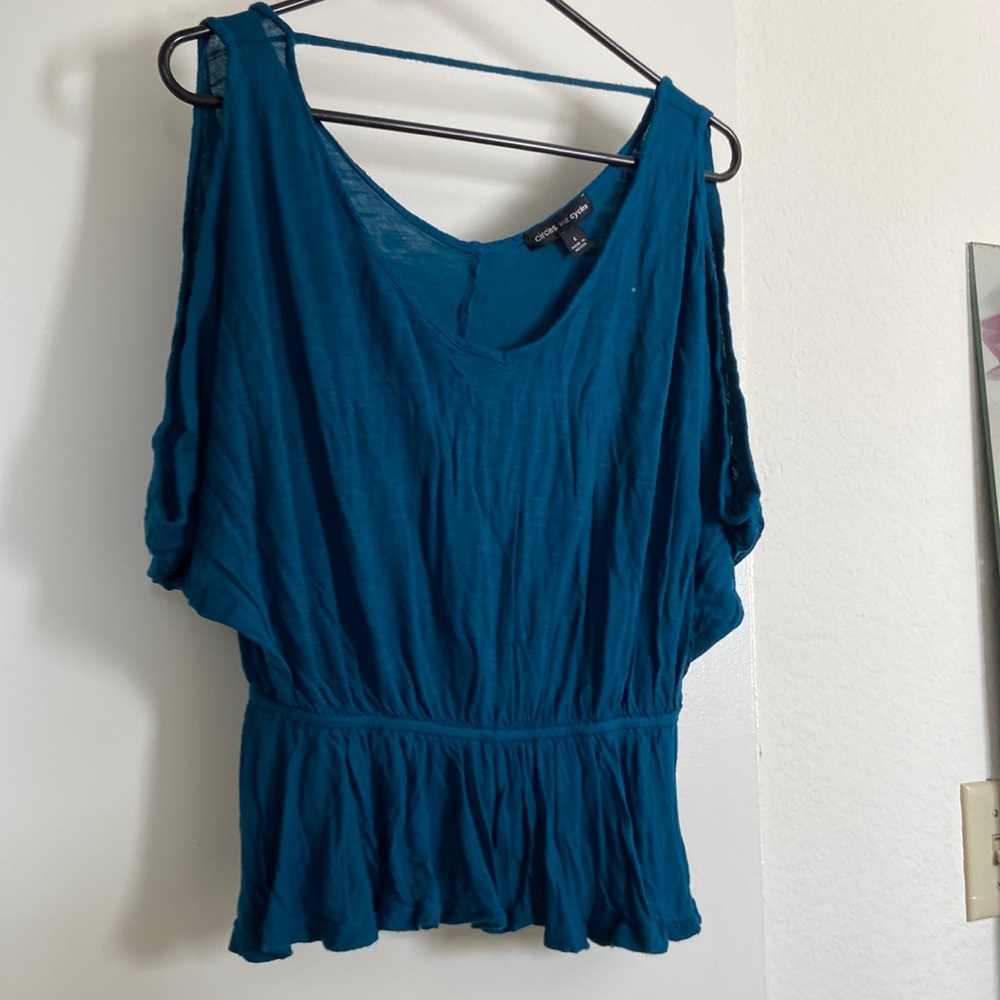 Gorgeous Blue Blouse from circles and cycles